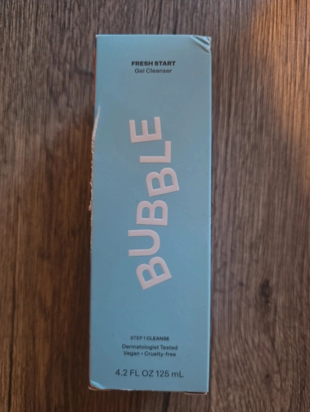 NEW Bubble Skincare Fresh Start Gel Cleanser Full Size - 4.2 oz / 125ml